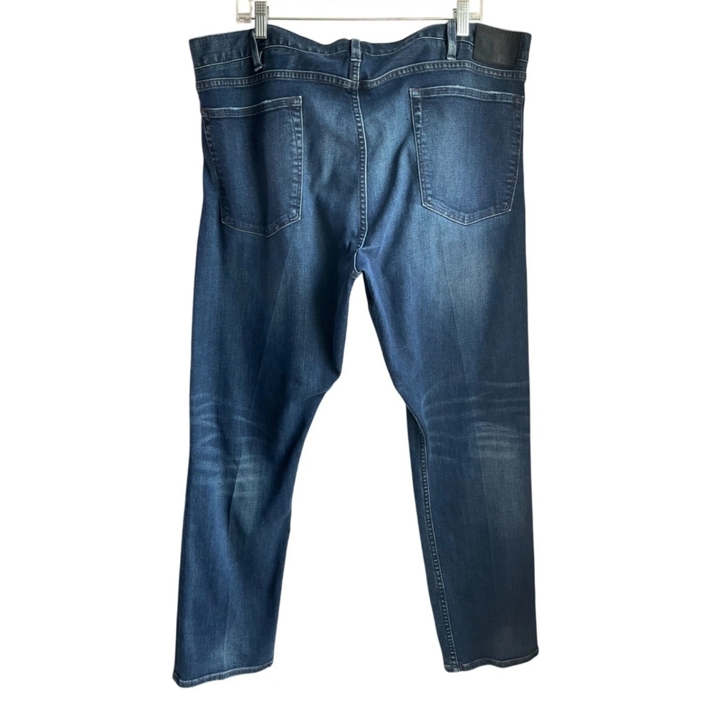 Polo Ralph Lauren Mens 40x30 The Sullivan Slim Denim Jeans Dark Wash Stretch - Picture 2 of 15
